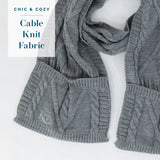 Scarf with Pockets