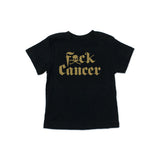 Fxck Cancer Toddler Gold Stacked Package