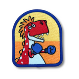 Knock Out Boxing Dino Patch