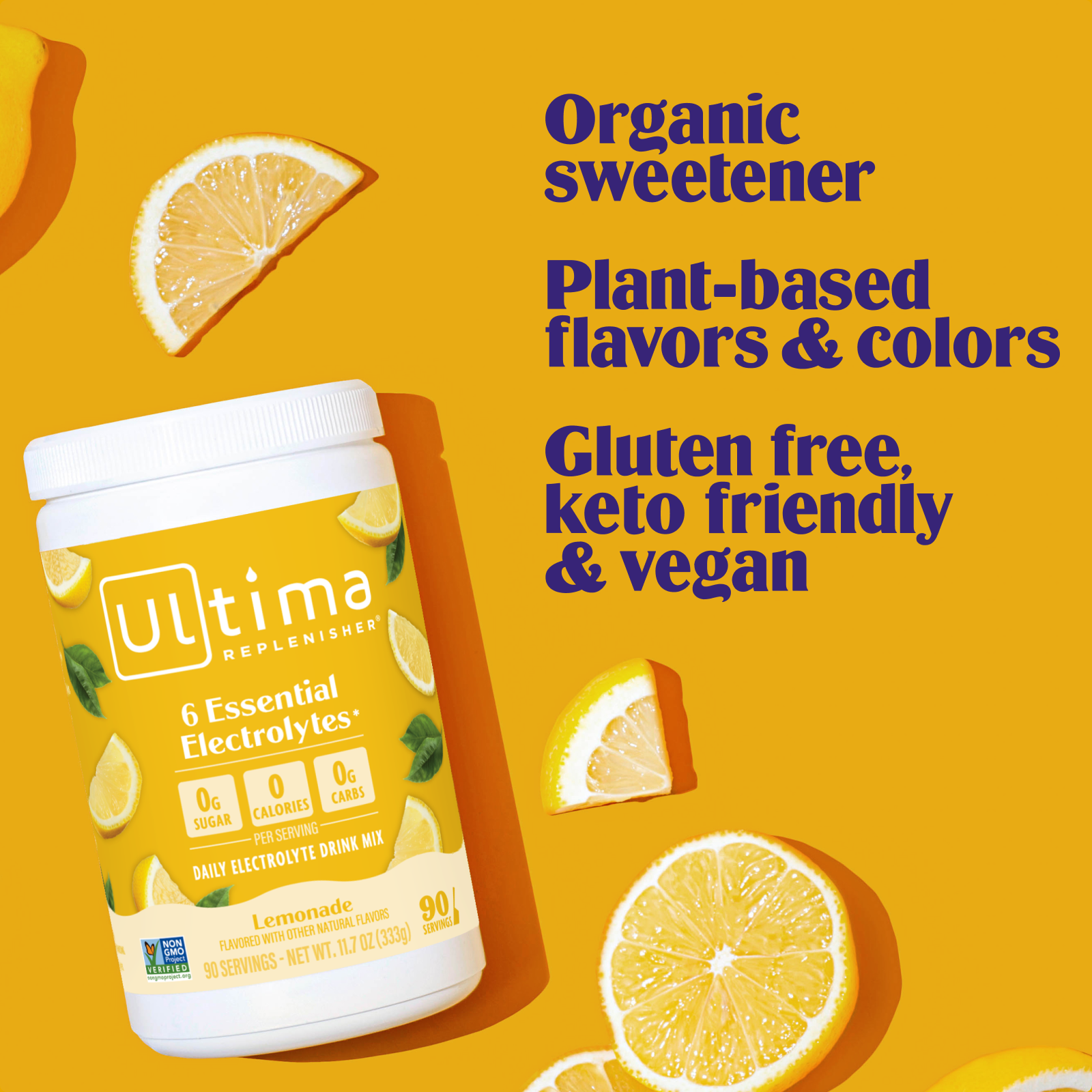 Lemonade electrolyte drink mix