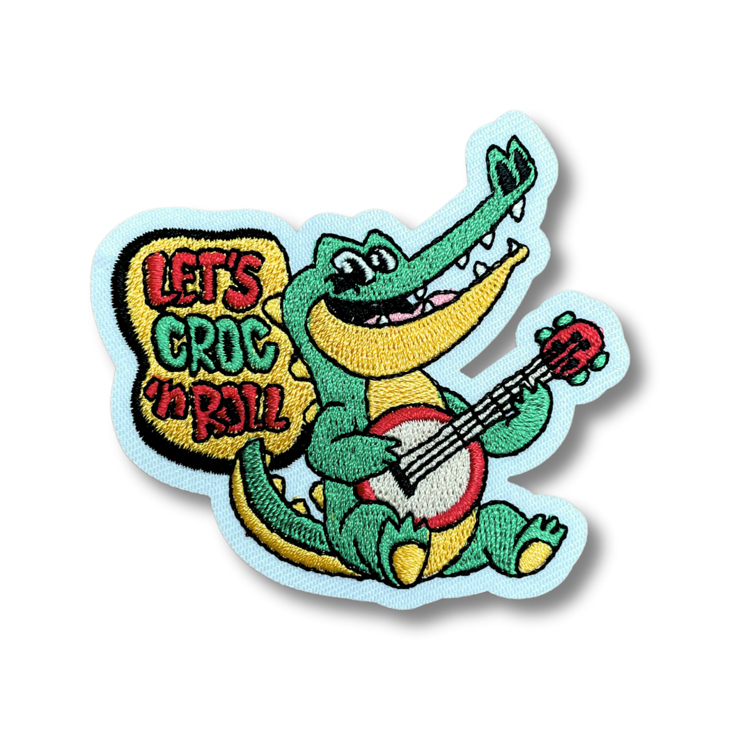 Let's Croc 'n Roll Patch