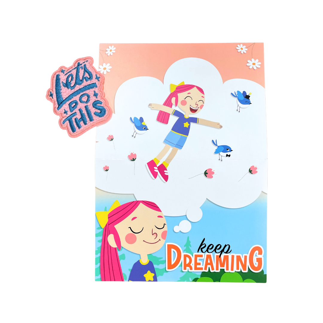 Let's Do This POP Greeting Card with Patch