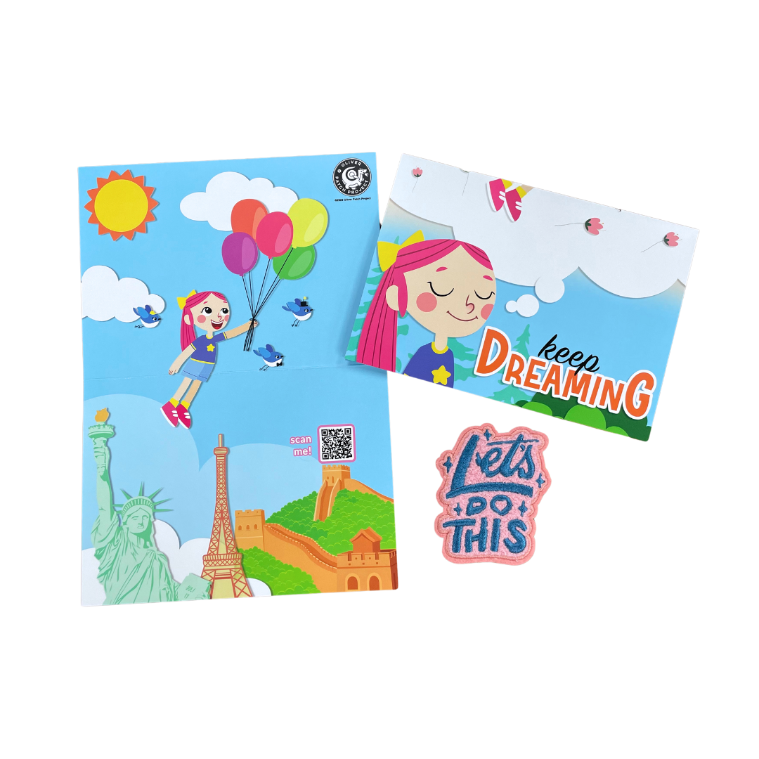 Let's Do This POP Greeting Card with Patch