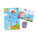 Let's Do This POP Greeting Card with Patch