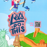 Let's Do This POP Greeting Card with Patch