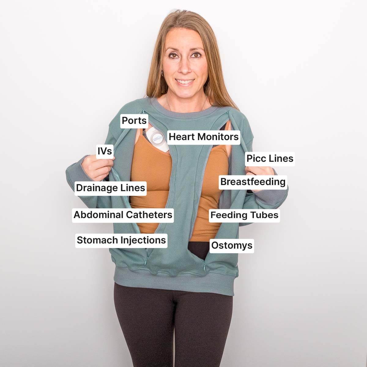 Multi-Access Crewneck