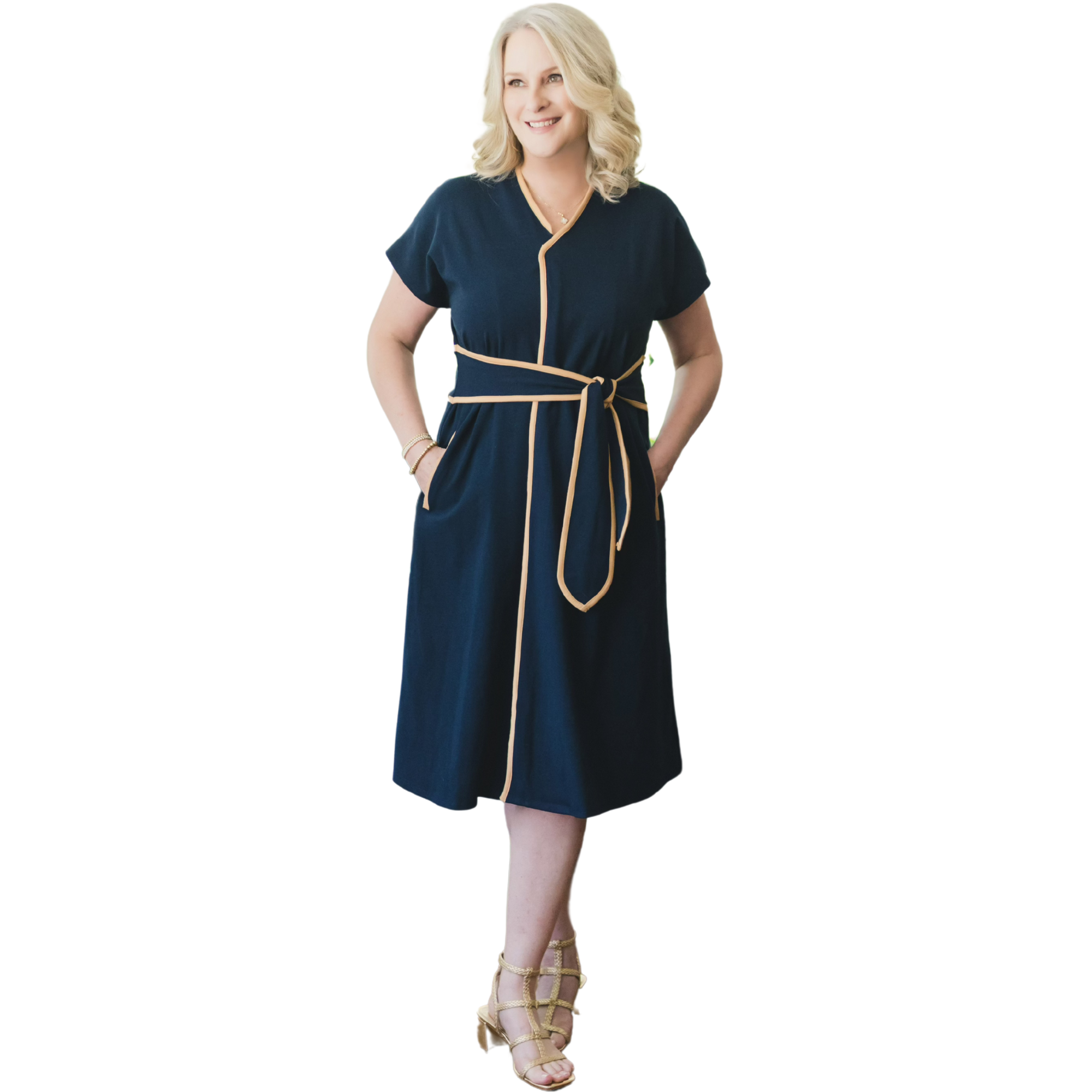 Kristin Recovery Sash Dress