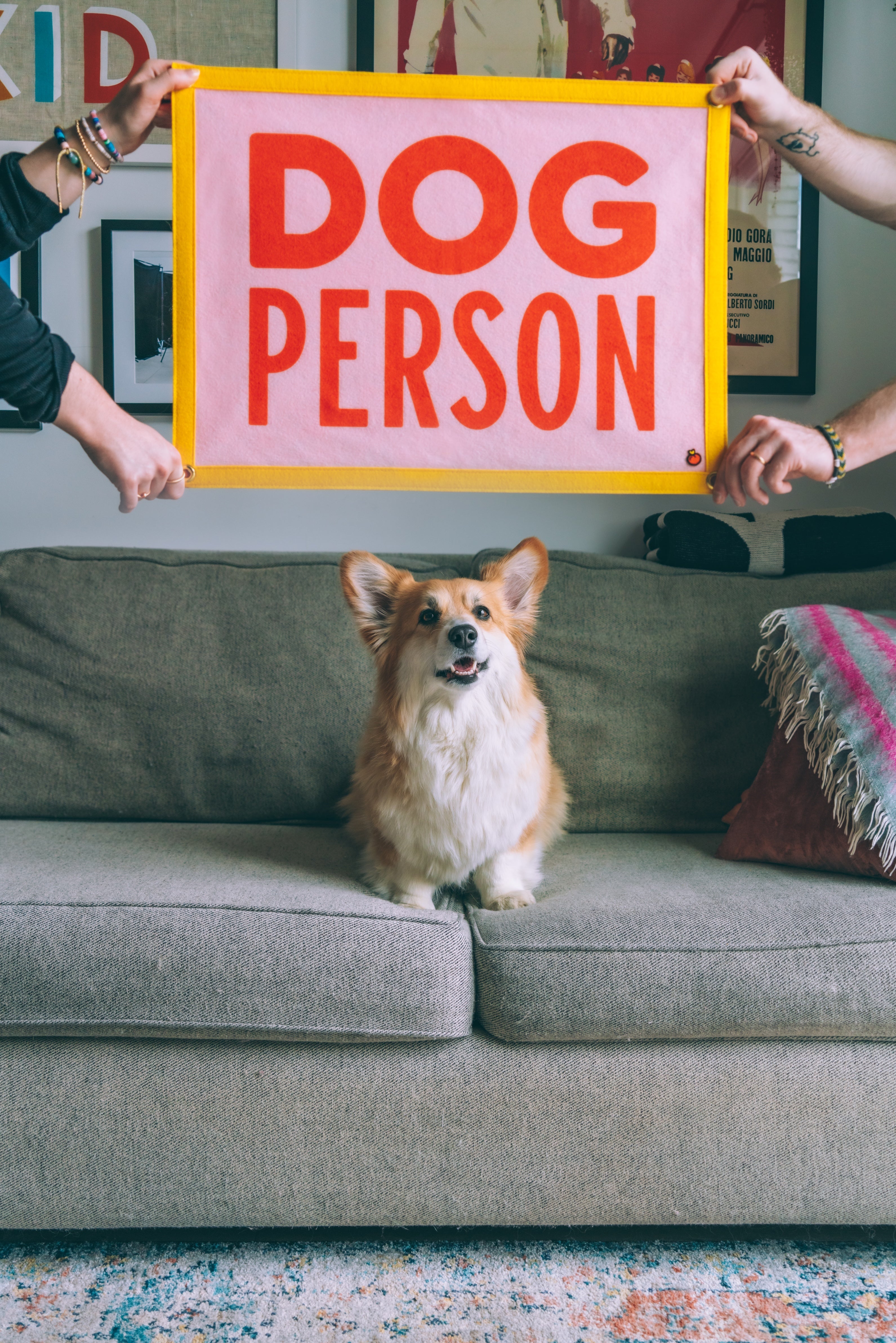 Dog Person Camp Flag • Maxine x Oxford Pennant
