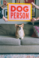 Dog Person Camp Flag • Maxine x Oxford Pennant