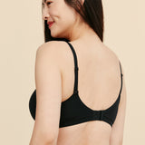 Moonrise T-Shirt Bra For Mastectomy Lumpectomy Black