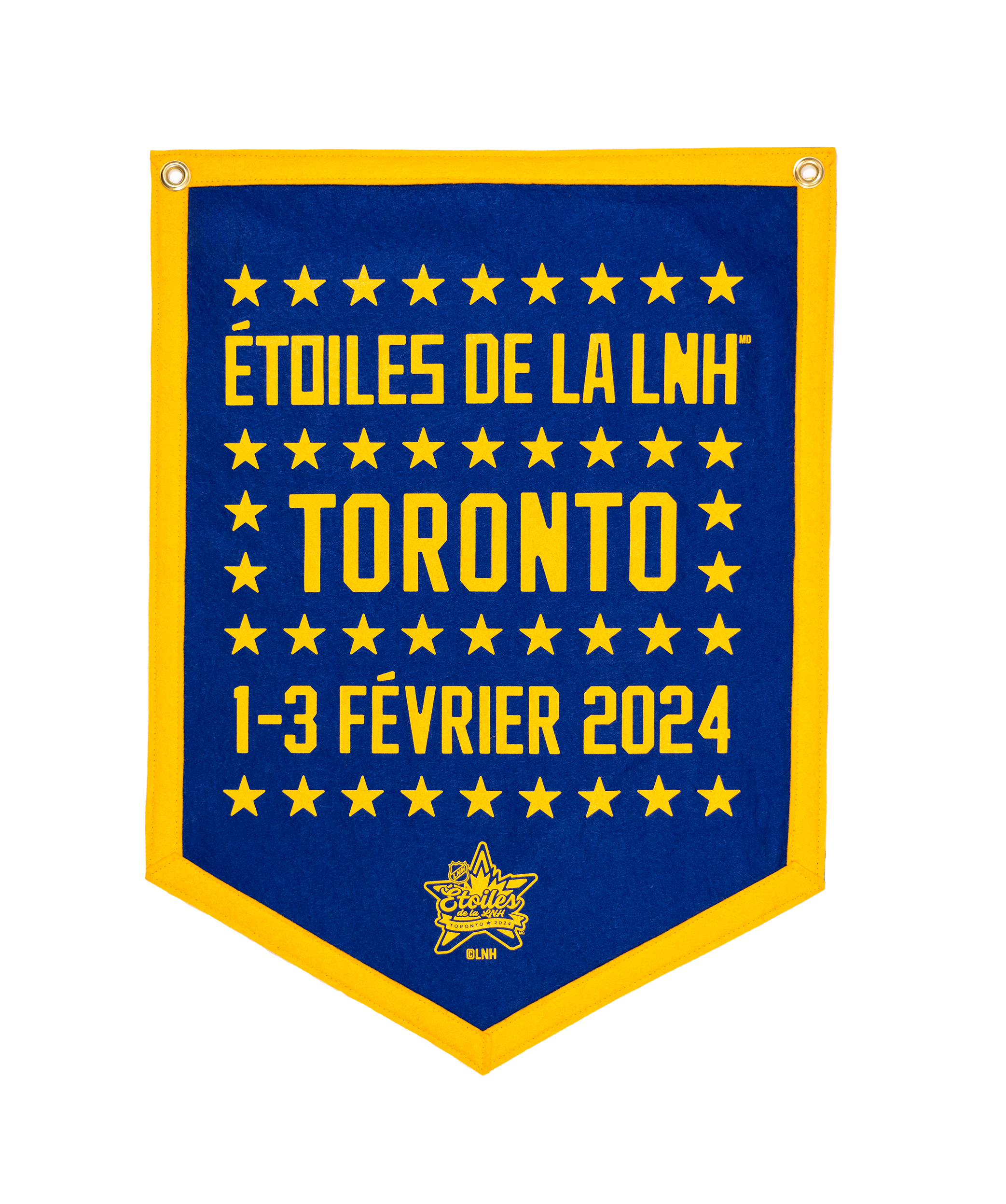 2024 NHL® All-Star French Camp Flag • NHL x Oxford Pennant