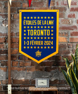 2024 NHL® All-Star French Camp Flag • NHL x Oxford Pennant