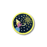 Fireworks Celebration New Year Mini Patch
