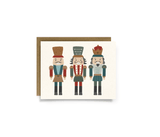 Illustrated Nutcrackers Christmas Greeting Card