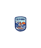 California Ocean Embroidered Patch