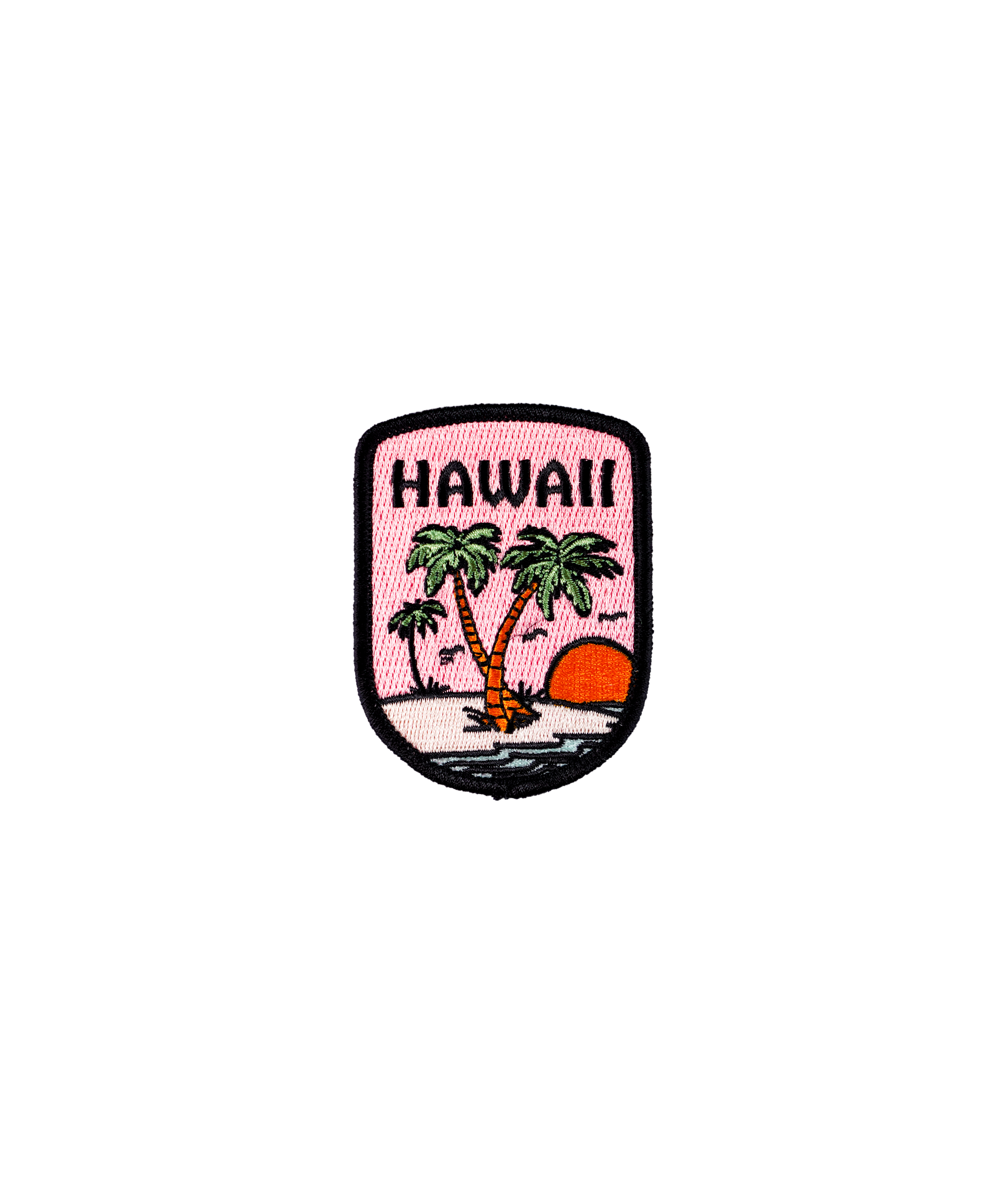 Hawaii Palm Trees Embroidered Patch