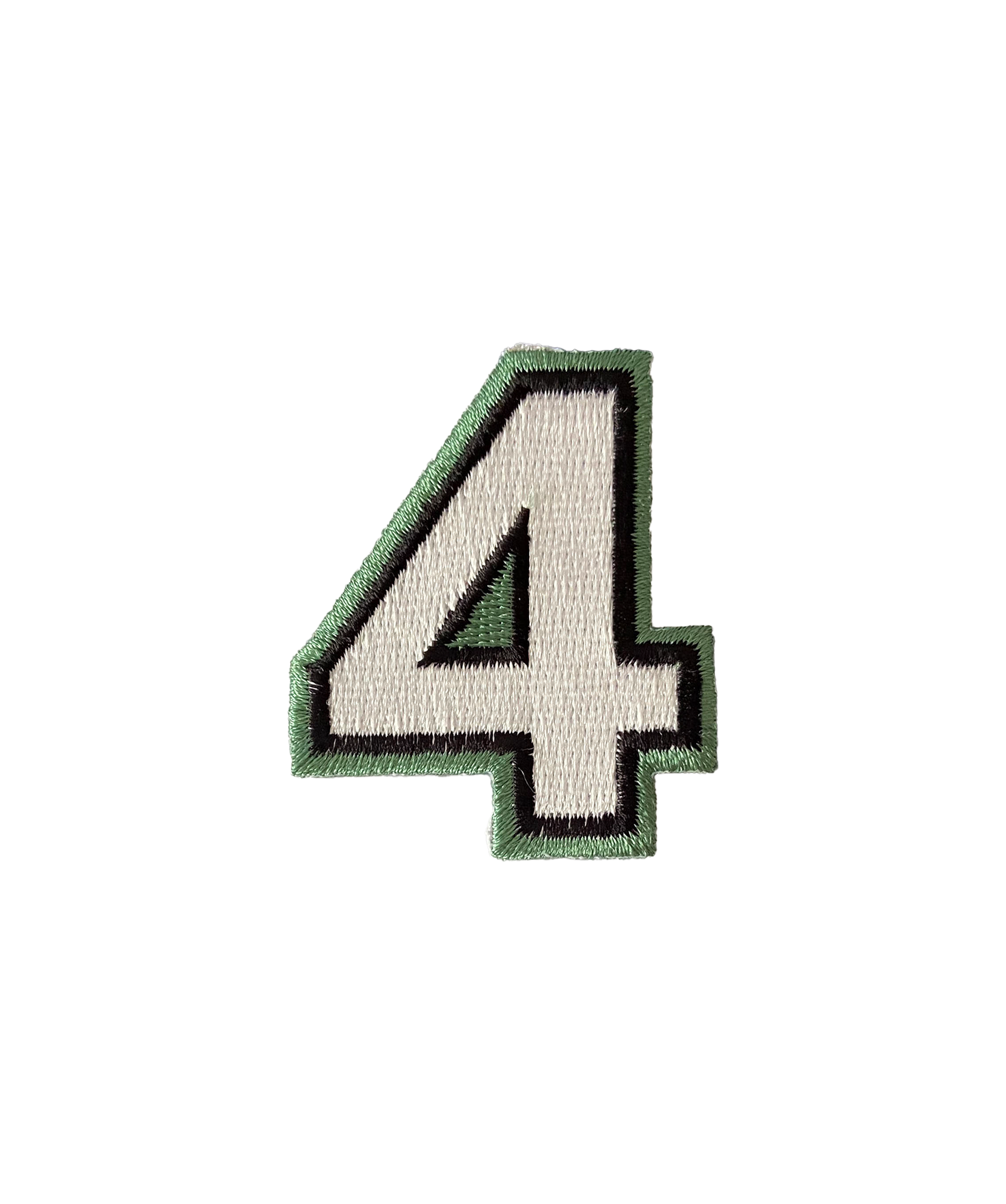 #4 Embroidered Patch