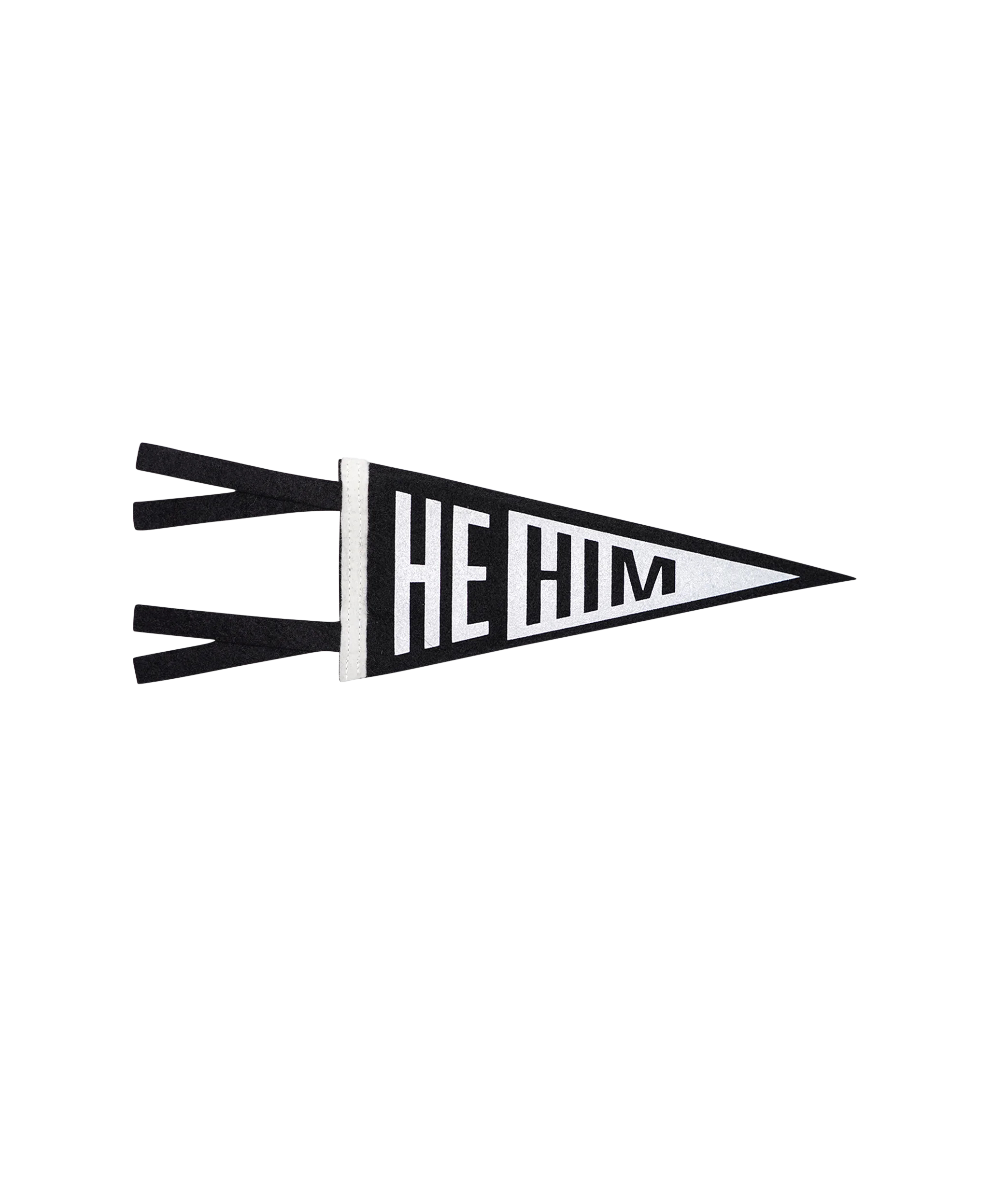 He/Him Mini Pennant