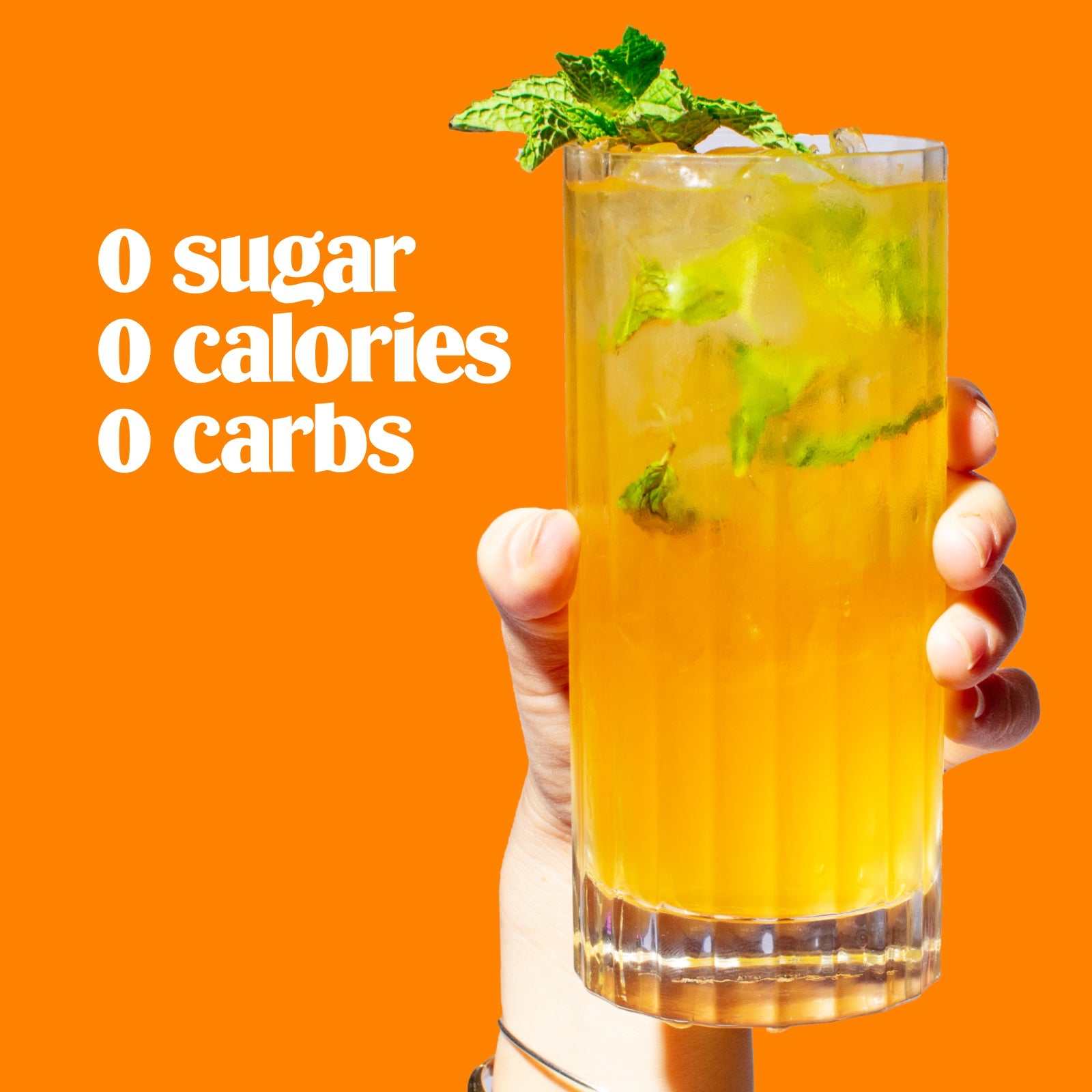 Orange electrolyte drink mix
