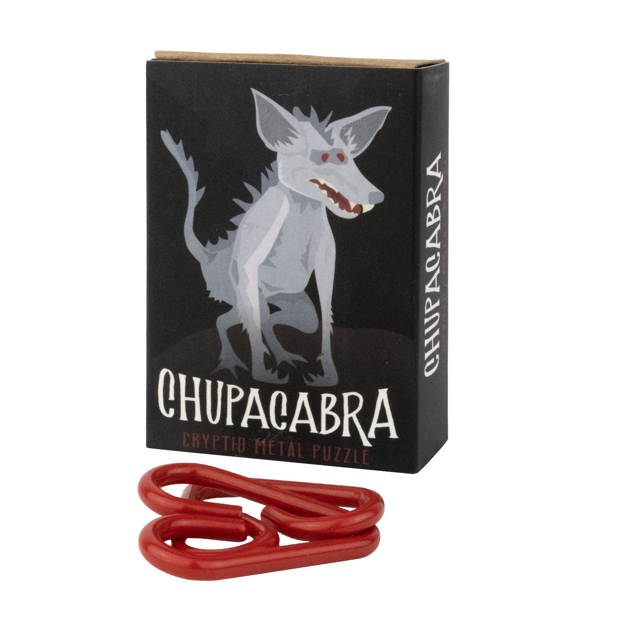 Cryptid Matchbox Puzzles – Set of 6 Metal Brainteasers