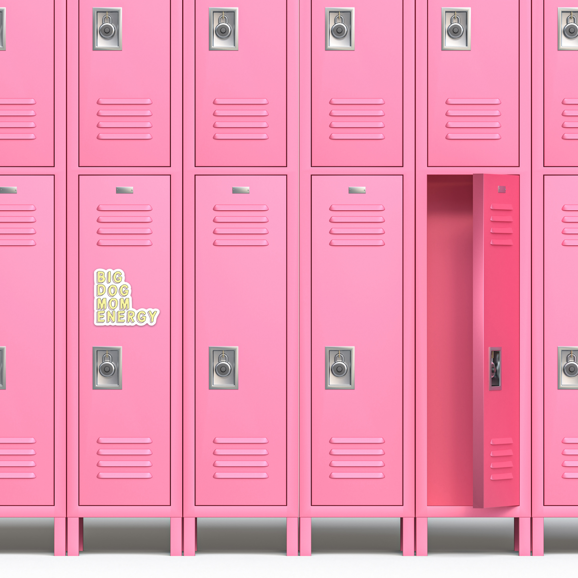 Big Dog Mom Energy Magnet- Durable Car Magnet for Pet Parent