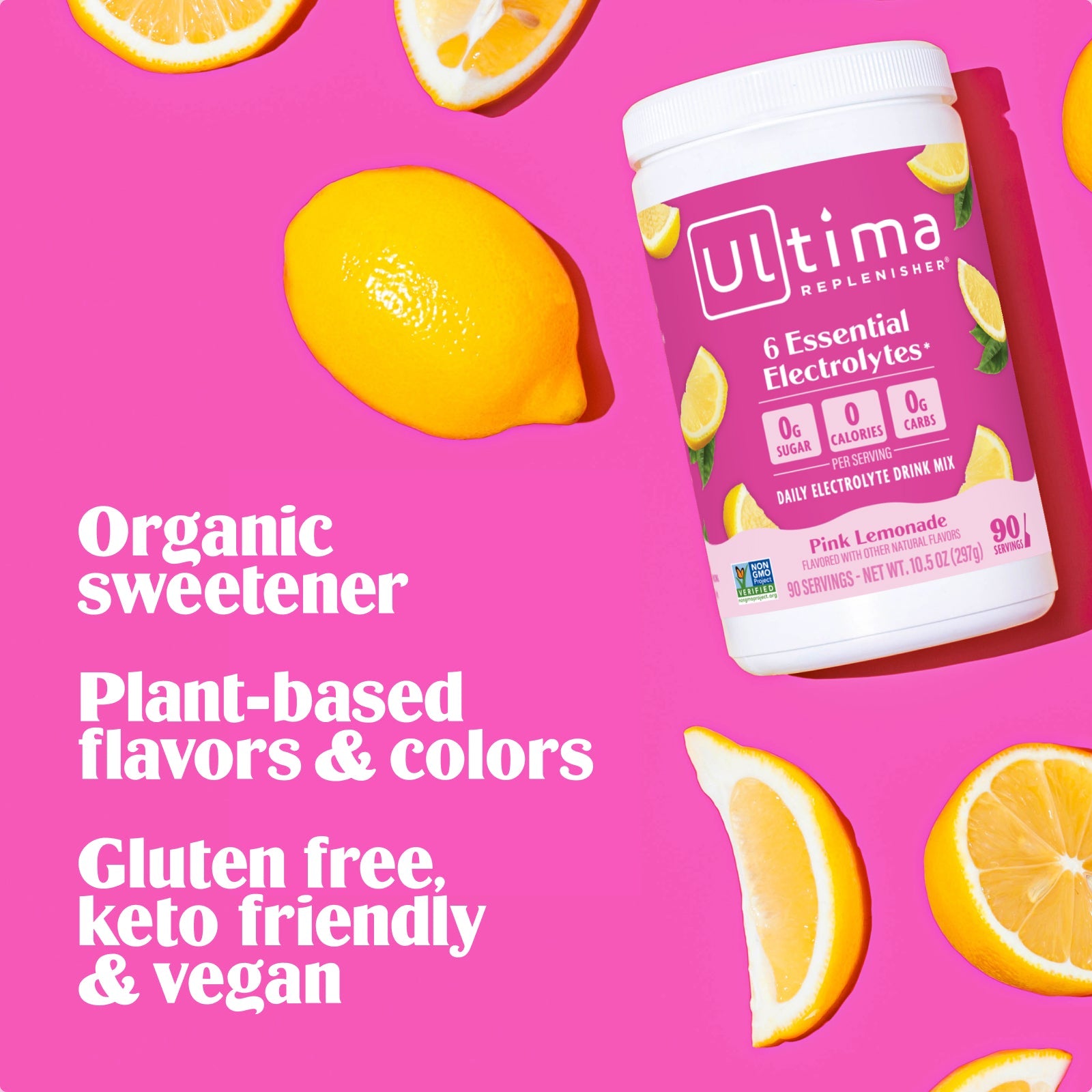 Pink Lemonade Daily Electrolyte Drink Mix