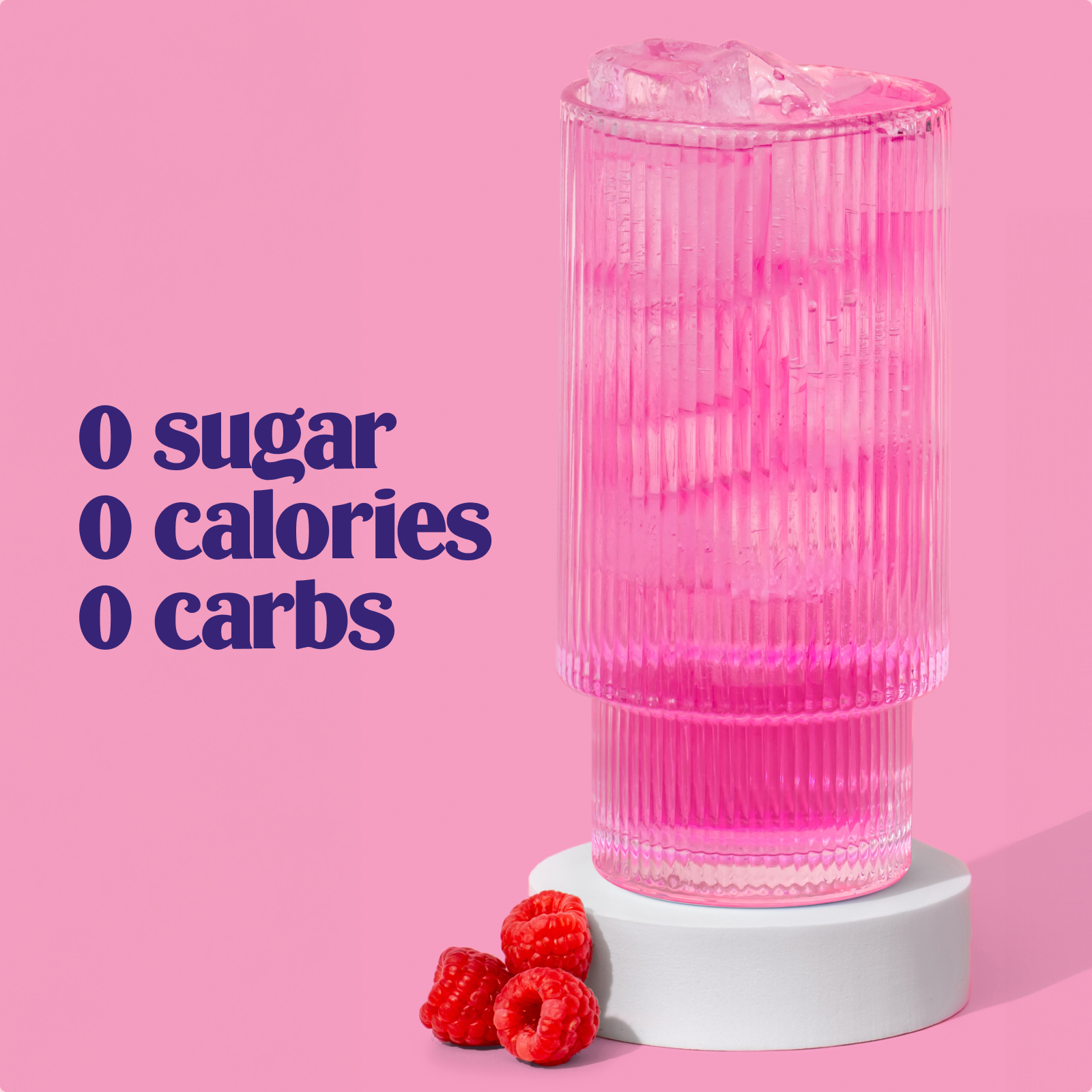 Raspberry electrolyte drink mix