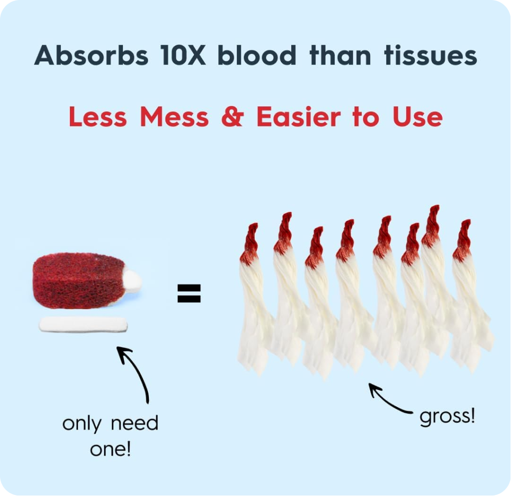 Nampons™ for Nosebleeds