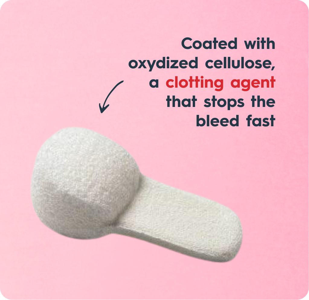 Nampons™ for Nosebleeds