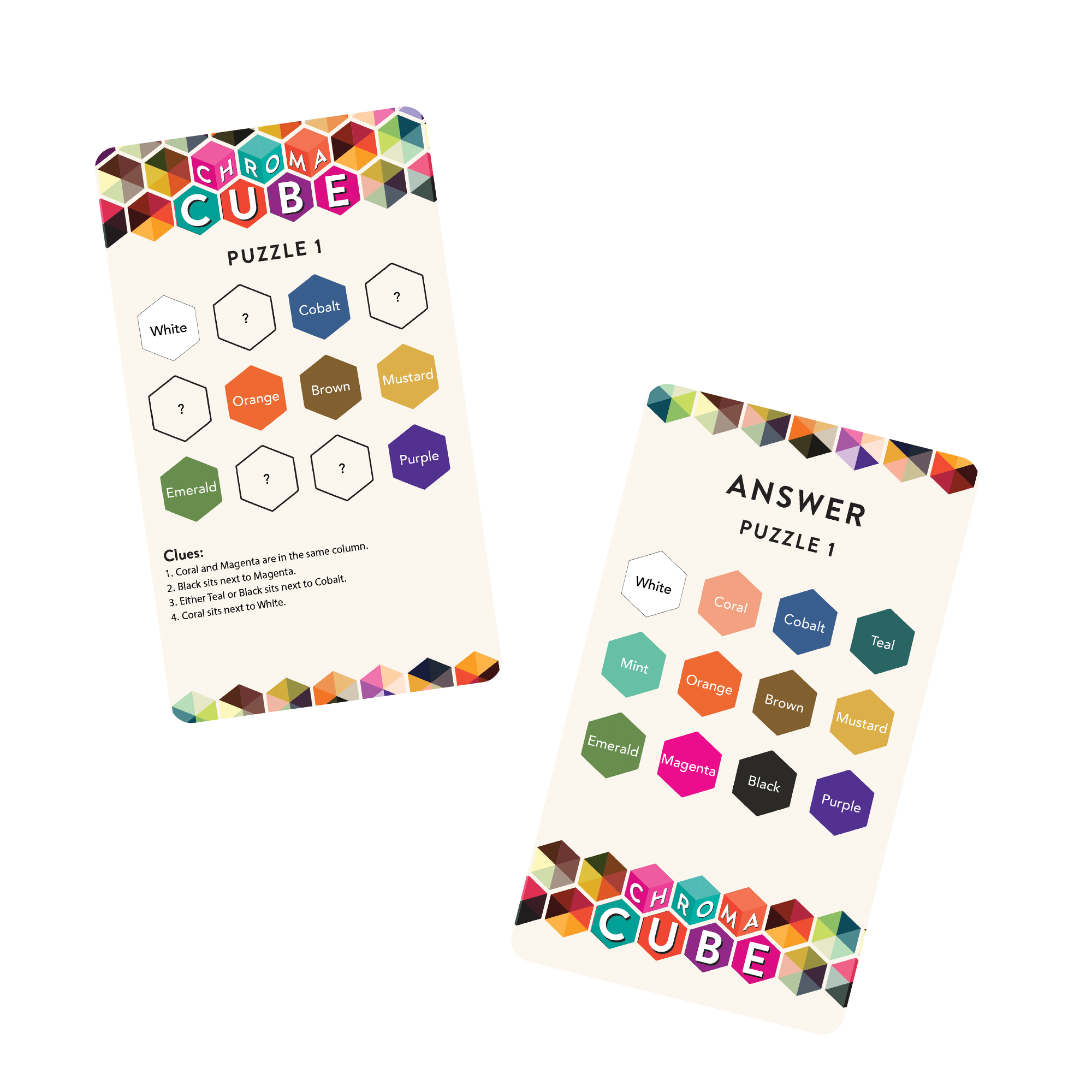 Chroma Cube - Colorful Logic Puzzle