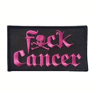 Fxck Cancer Patches - Assorted Size & Colors