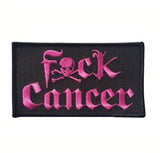 Fxck Cancer Patches - Assorted Size & Colors