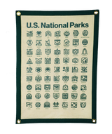National Parks Camp Flag • Steve Wolf x Oxford Pennant