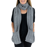 Scarf with Pockets