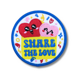 Share the Love Hearts in an Envelope Patch
