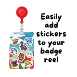 Series 1 SlapHappies - Sharable Stickers for Your ID Badge