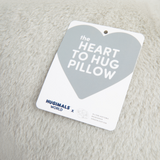 Heart to Hug Pillow - Soothing Gray