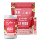 Strawberry Margarita Mocktini electrolyte drink mix