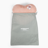 Super Sized Heart to Hug Pillow - 8 lb with Pocket - Antique Rose