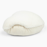 Super Sized Heart to Hug Pillow 8 lb with Pocket - Ivory