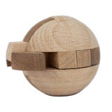 Aztec Sun Stone - Interlocking Wooden Sphere Puzzle
