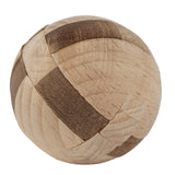 Aztec Sun Stone - Interlocking Wooden Sphere Puzzle