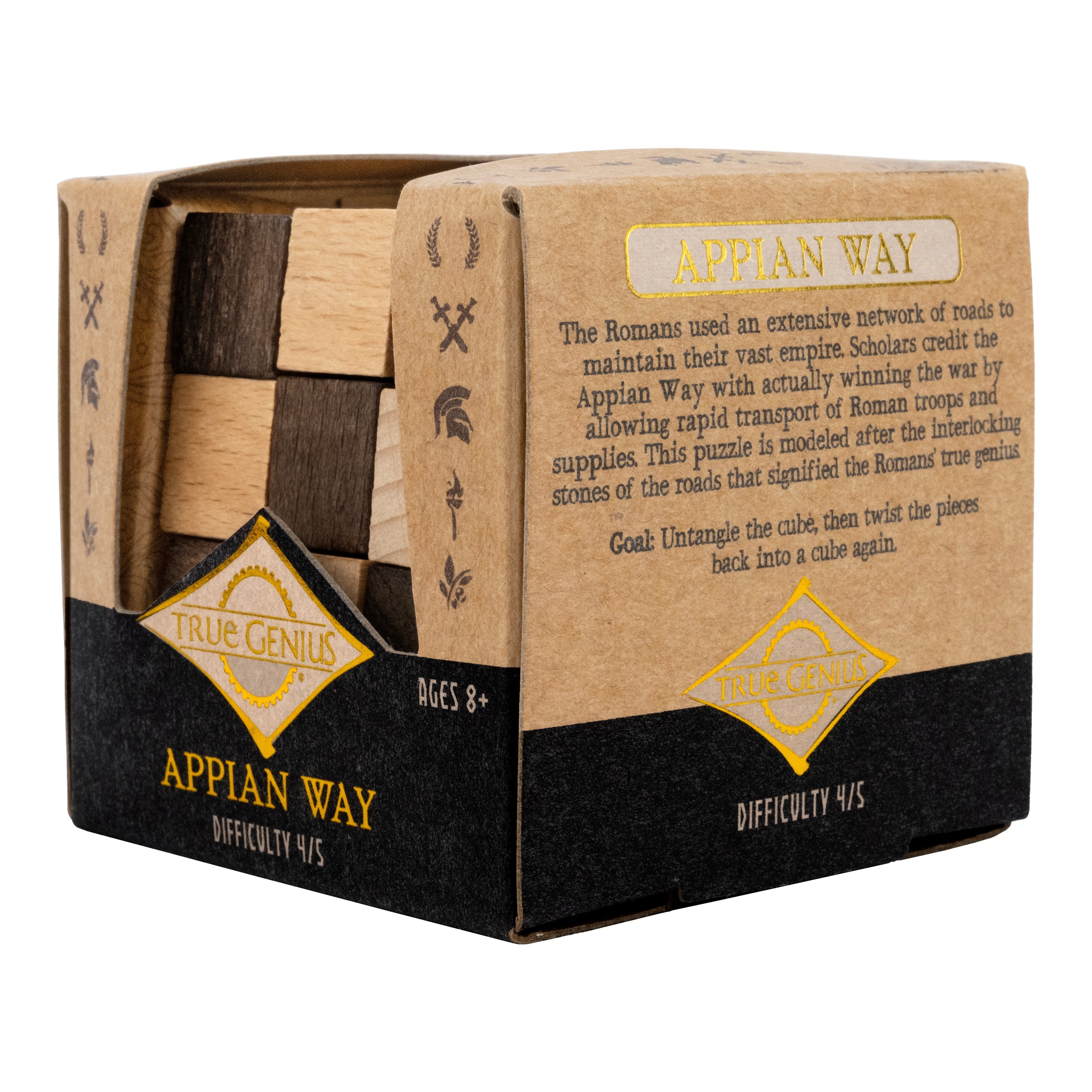 Appian Way Roman Cube Puzzle