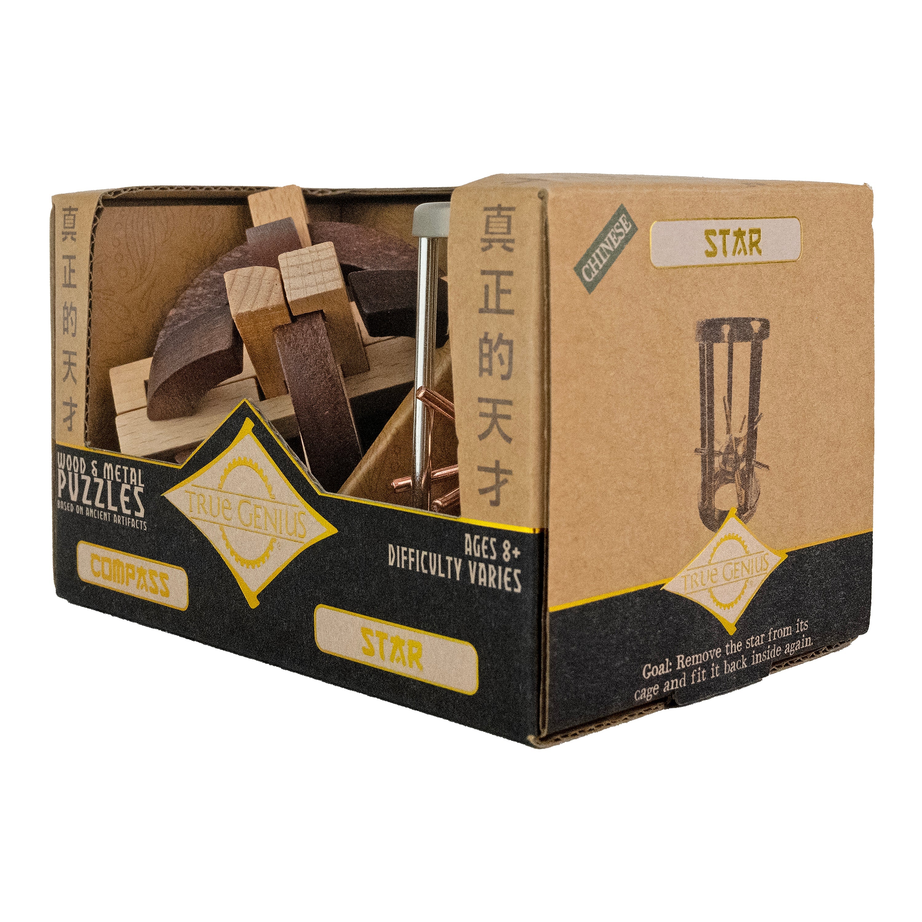 Compass & Star - Dual Navigation Puzzles