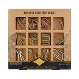 Ancient Metal Puzzle Set - 12 Pack
