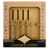 Caesar's Codex - Lever Sliding Wooden Puzzle