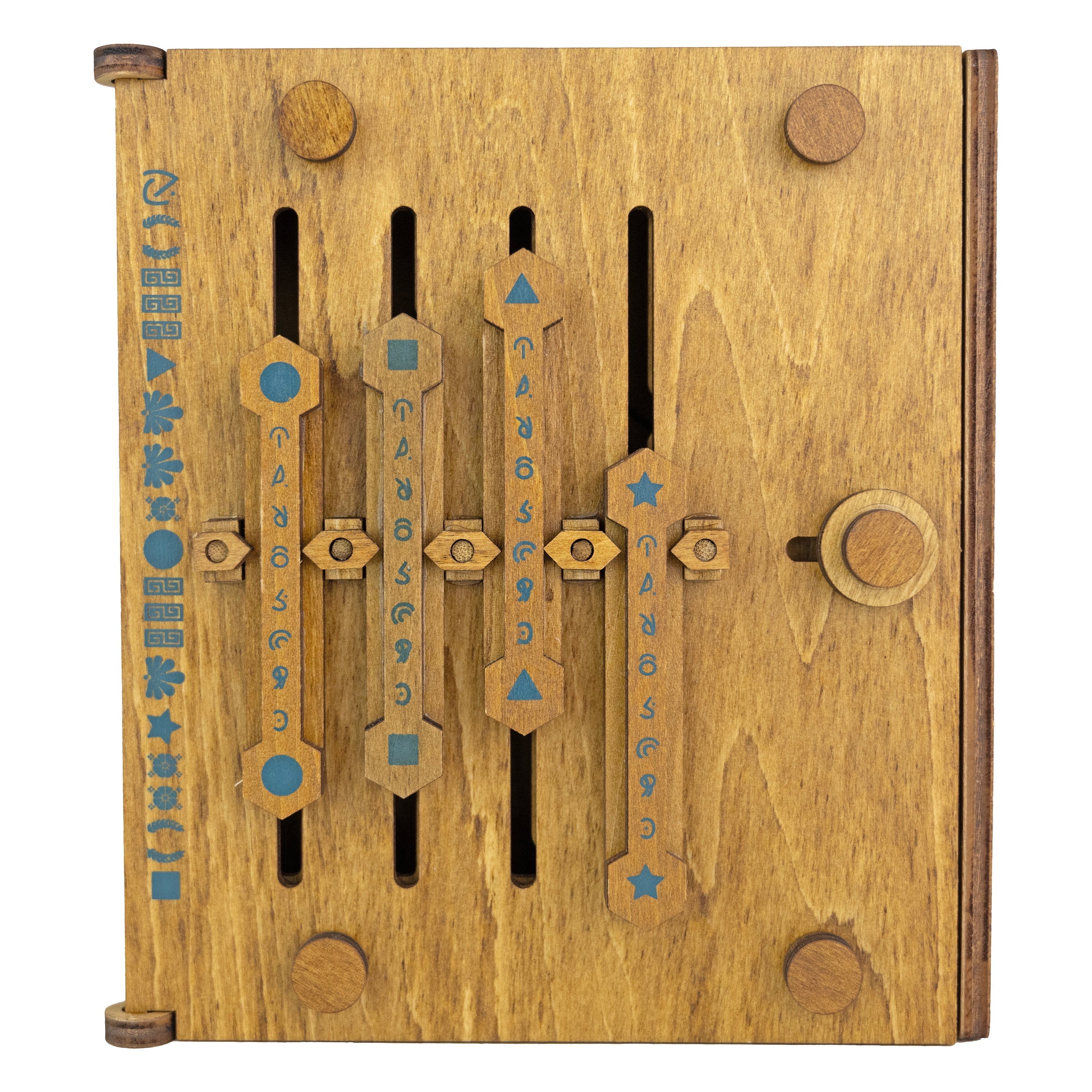Caesar's Codex - Lever Sliding Wooden Puzzle