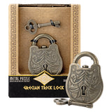 Grecian Trick Lock- Theodorus' Key and Lock Puzzle