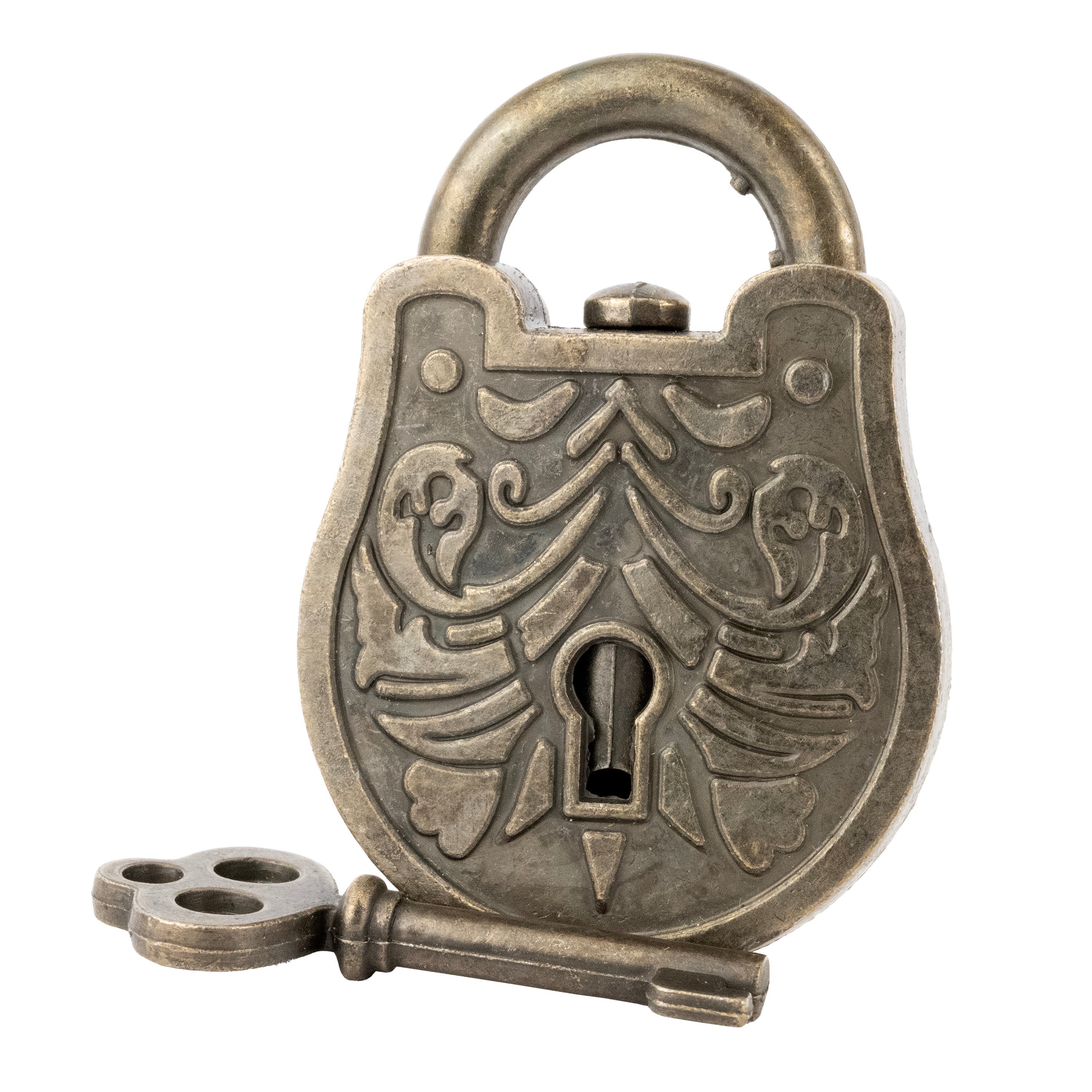 Grecian Trick Lock- Theodorus' Key and Lock Puzzle