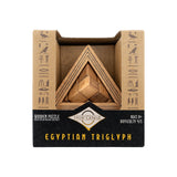 Egyptian Triglyph - Wooden Pyramid Brainteaser